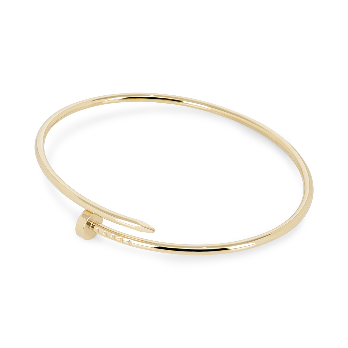 Cartier Juste Un Clou Small Model Gold Nail Bracelet Size 19 – Oak Gem